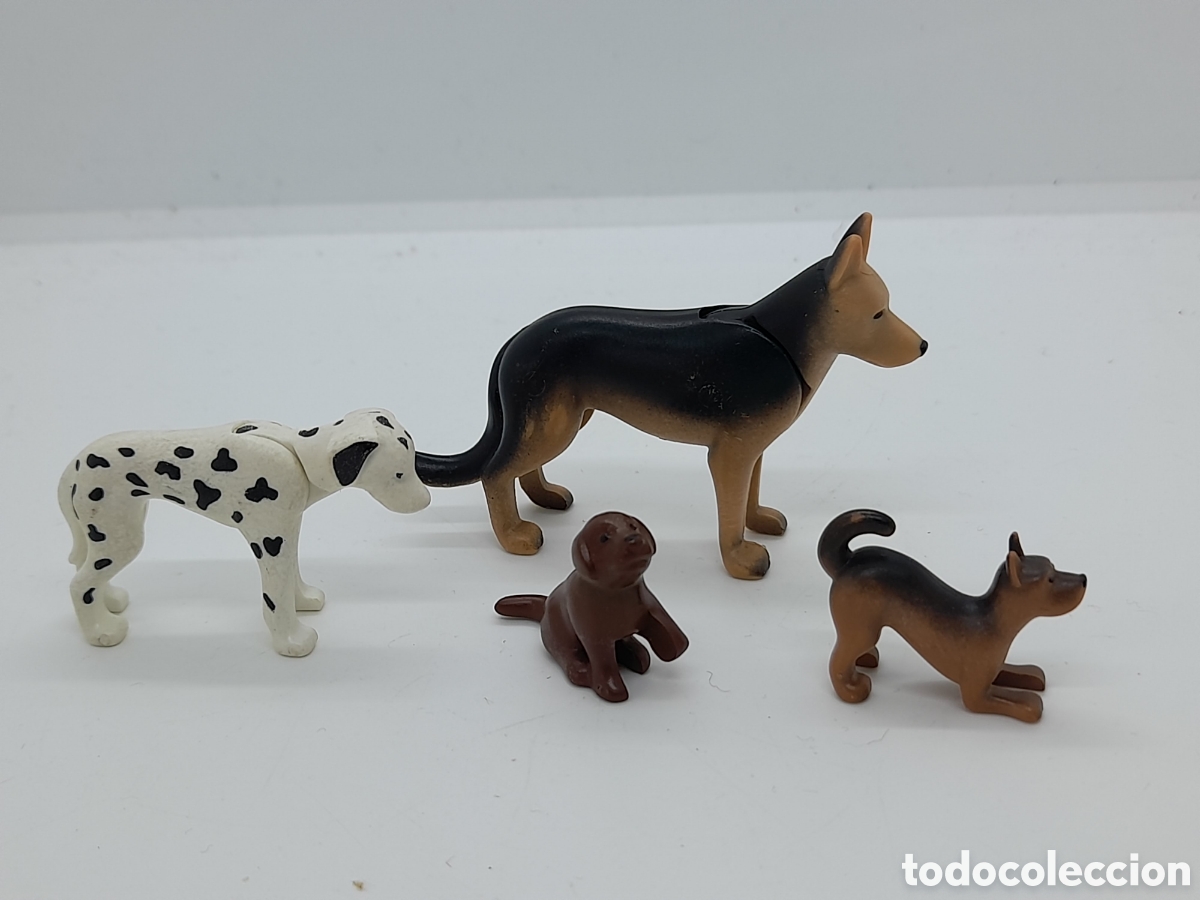 Playmobil: PLAYMOBIL. LOTE DE PERROS