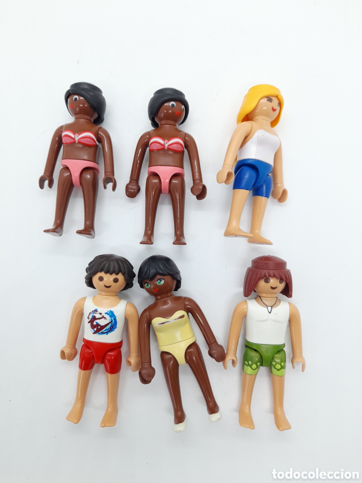 Playmobil: PLAYMOBIL. LOTE DE BA&Ntilde;ISTAS