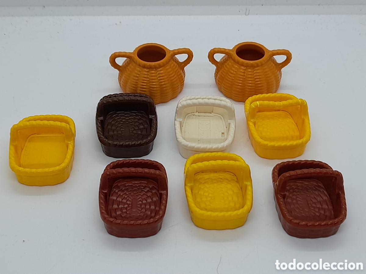 Playmobil: PLAYMOBIL. LOTE DE CESTAS