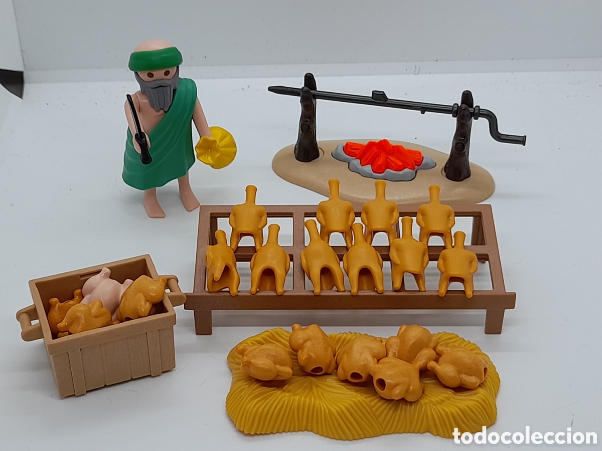 Playmobil: PLAYMOBIL. PASTOR. COMERCIANTE DE POLLOS. IDEAL BELEN, DIORAMAS, ETC