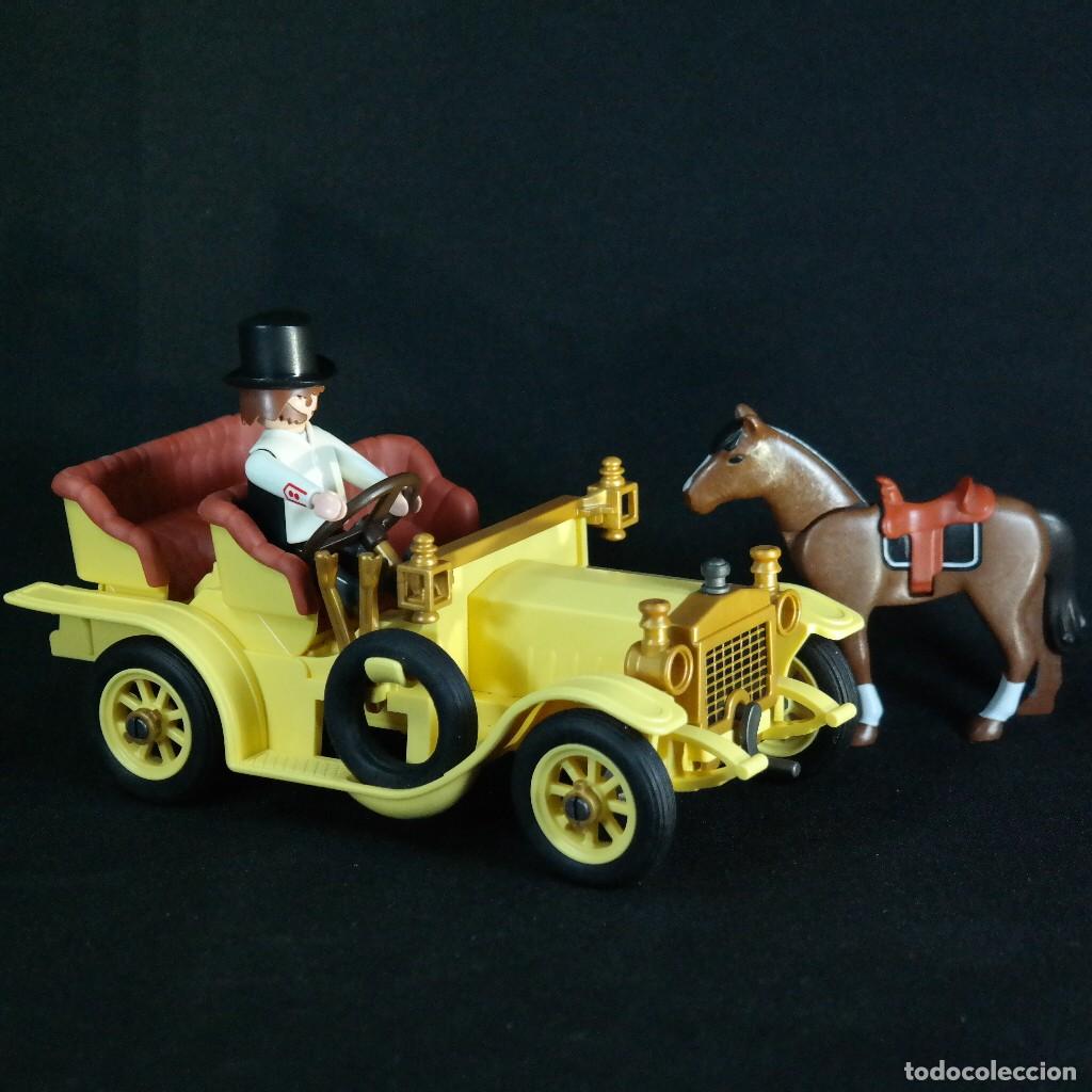 Playmobil: Playmobil coche victoriano con caballero y caballo ☼