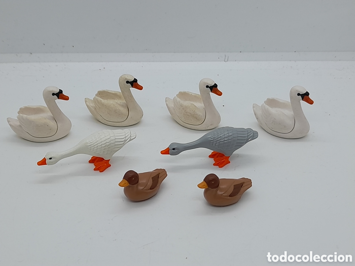 Playmobil: PLAYMOBIL. LOTE DE CISNES Y PATOS