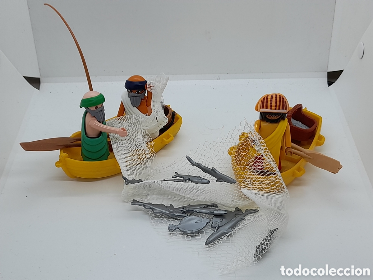 Playmobil: PLAYMOBIL. PASTORES. PESCADORES. IDEAL BELEN, DIORAMAS
