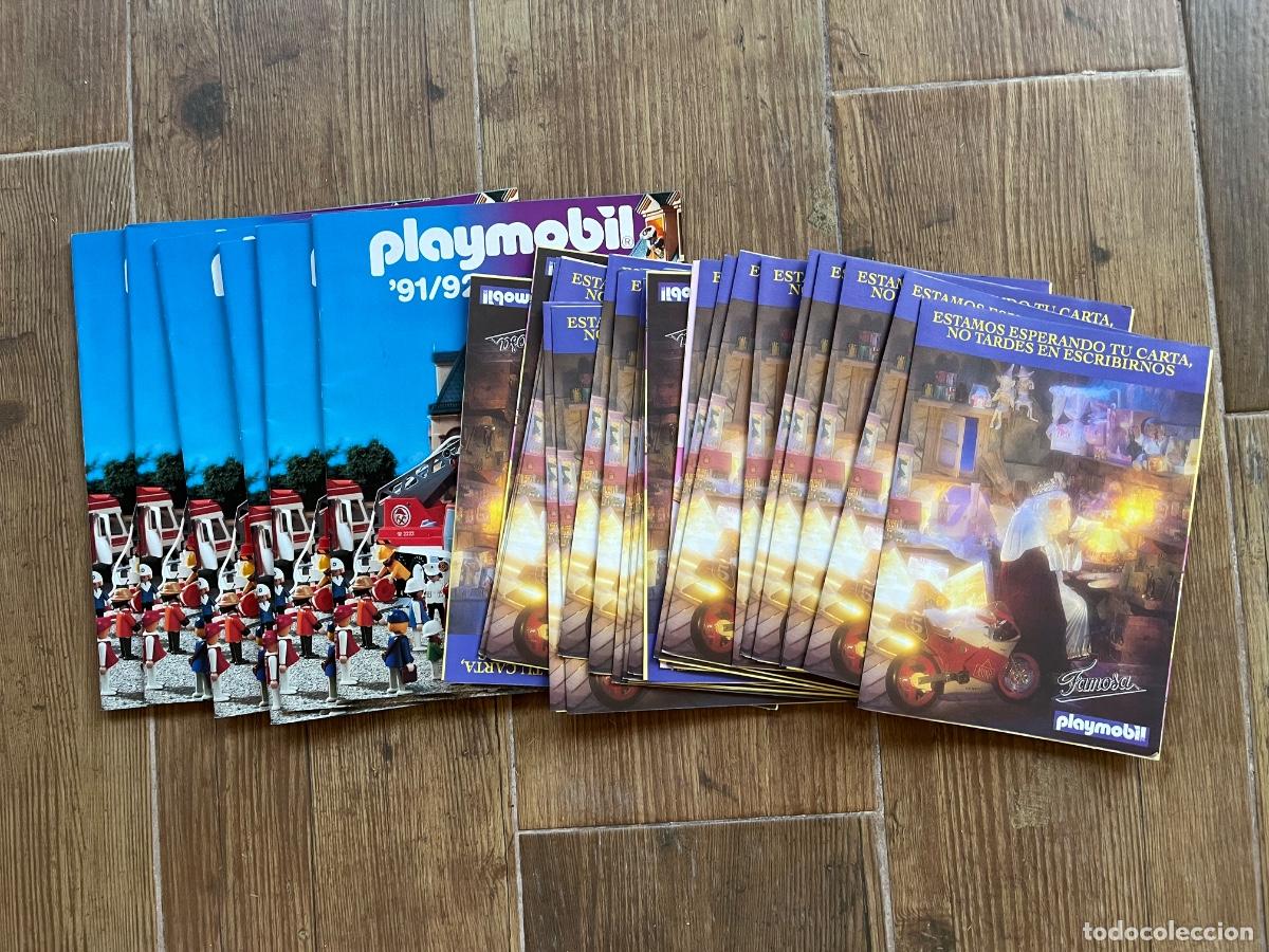Playmobil: CAT&Aacute;LOGOS PLAYMOBIL - son 2 modelos diferentes repetidos- todos los que se ven en las fotos