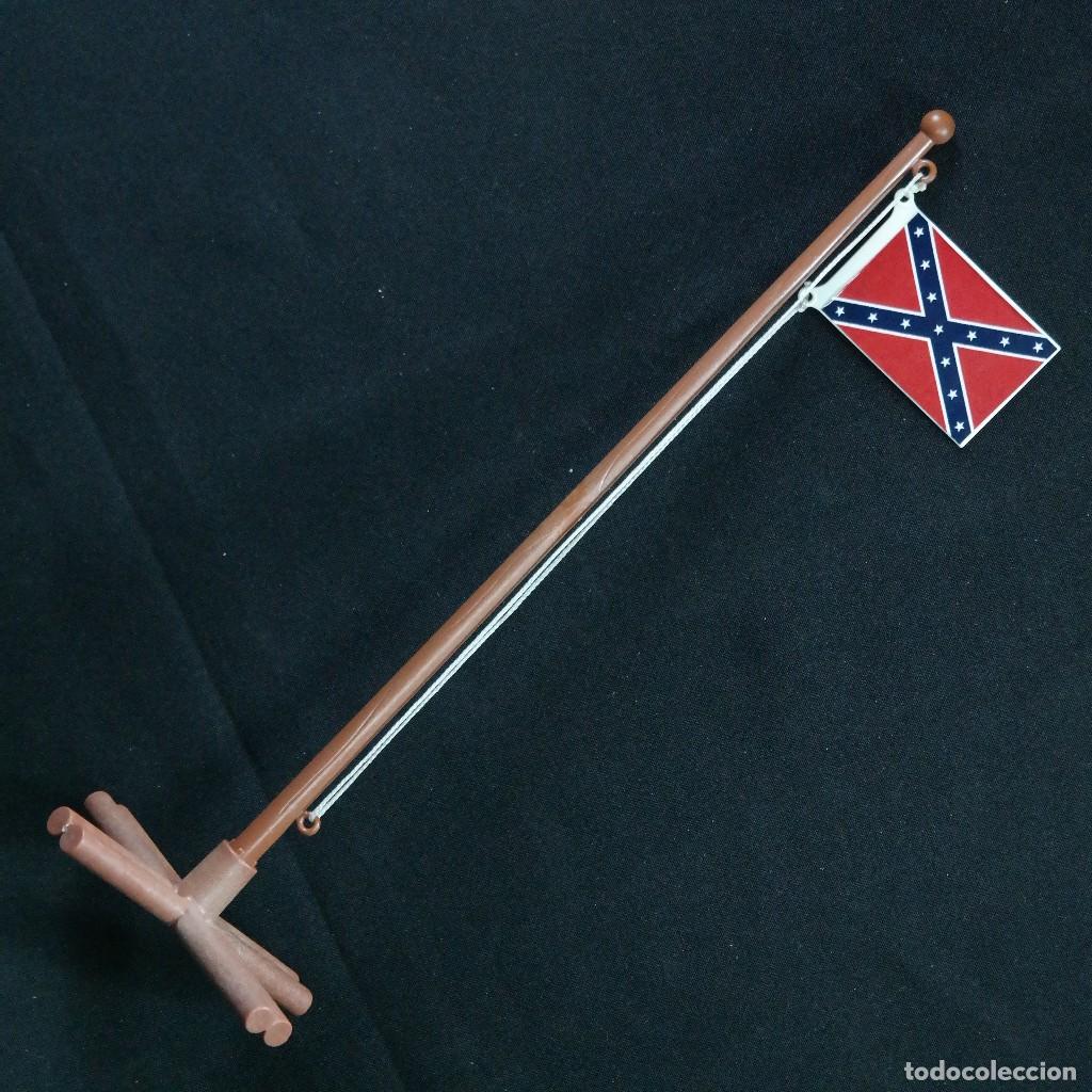 Playmobil: Playmobil mastil con bandera confederada customizada ☼