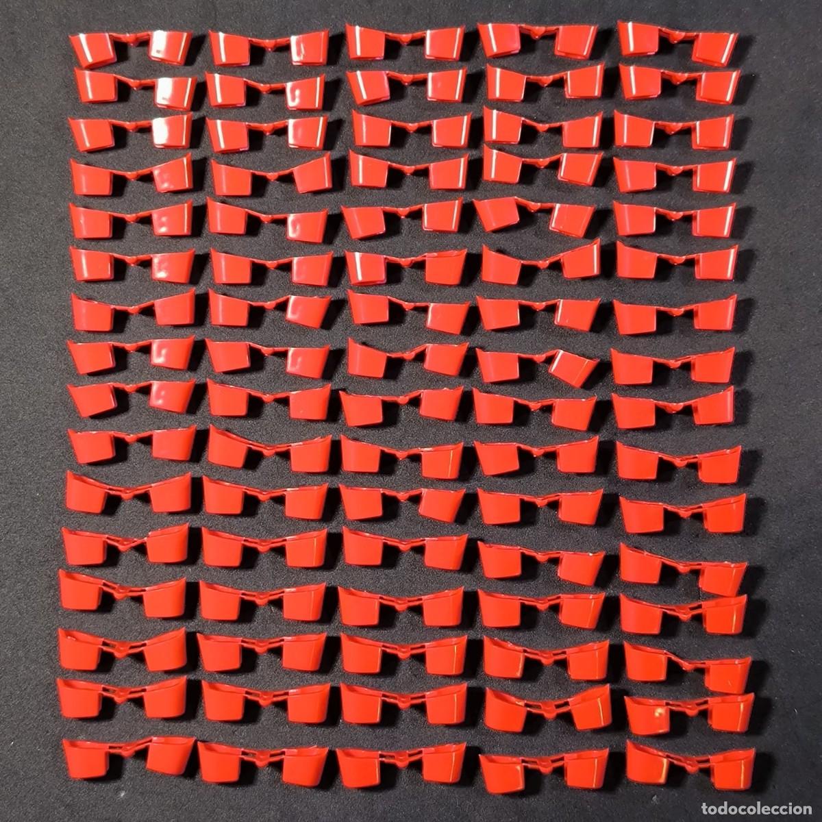 Playmobil: Playmobil munequeras rojas con punta excelente estado ☼