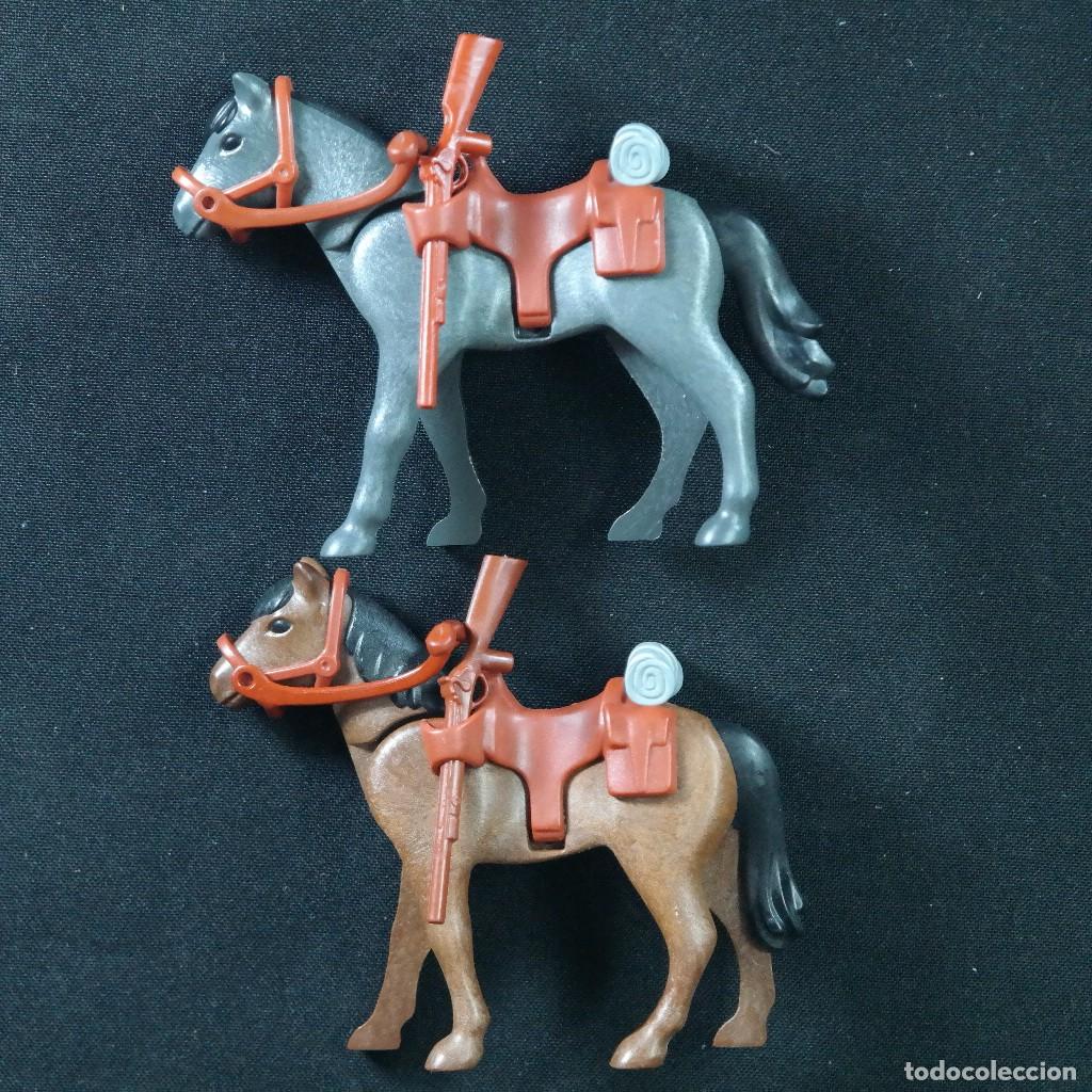 Playmobil: Playmobil dos caballo con monturas ☼