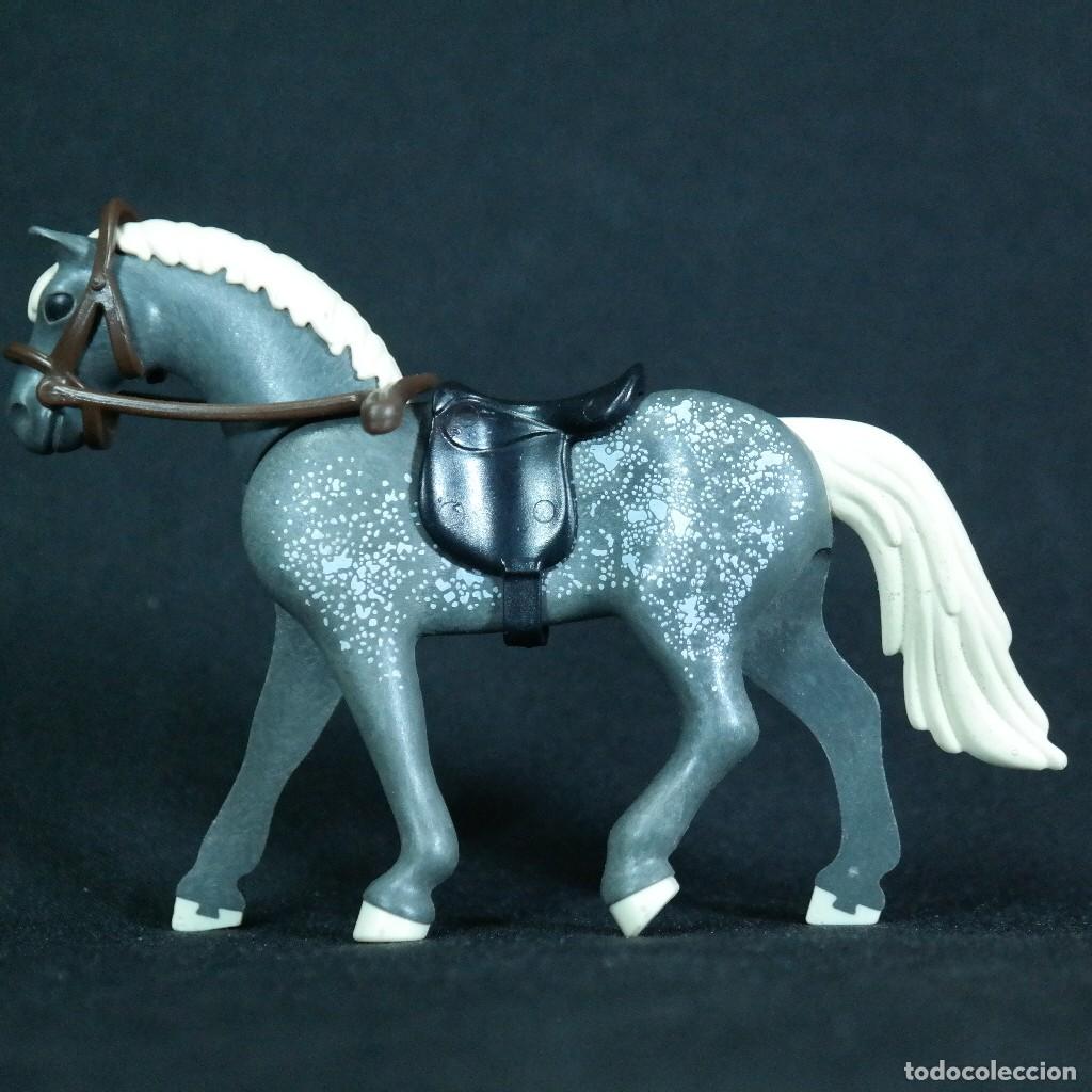 Playmobil: Playmobil caballo con manchas con montura ☼