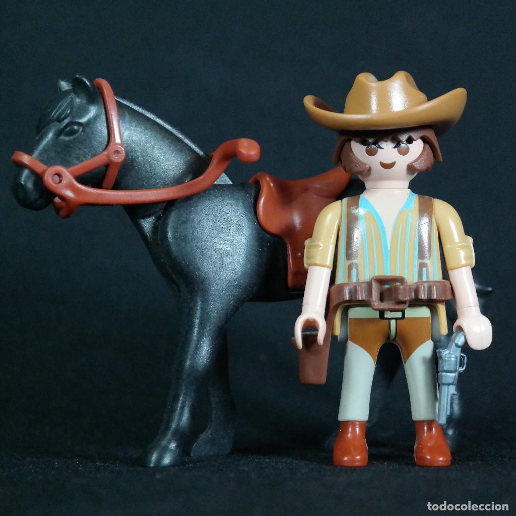 Playmobil: Playmobil vaquero con caballo☼