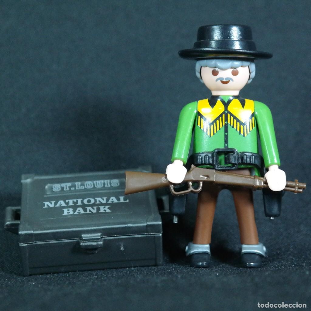 Playmobil: Playmobil vaquero con caja ☼