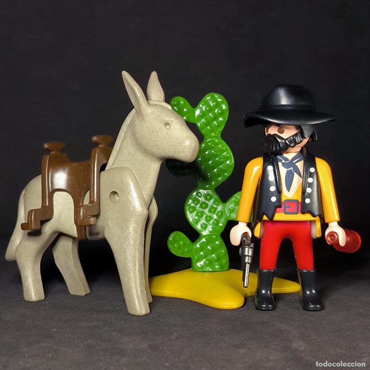 Playmobil: Playmobil vaquero con burro ☼