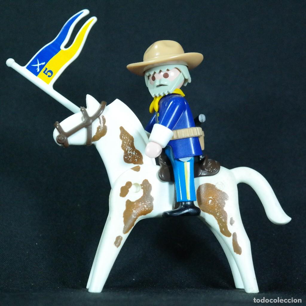 Playmobil: Playmobil soldado nordista con caballo ☼