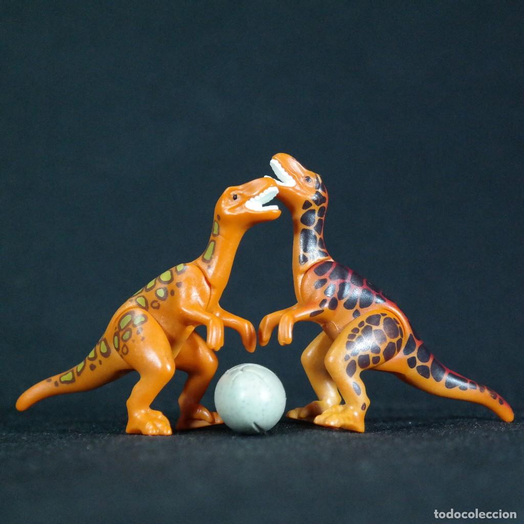 Playmobil: Playmobil dos bebes raptor dinosaurios ☼