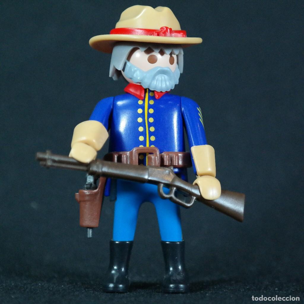 Playmobil: Playmobil soldado nordista con winchester ☼