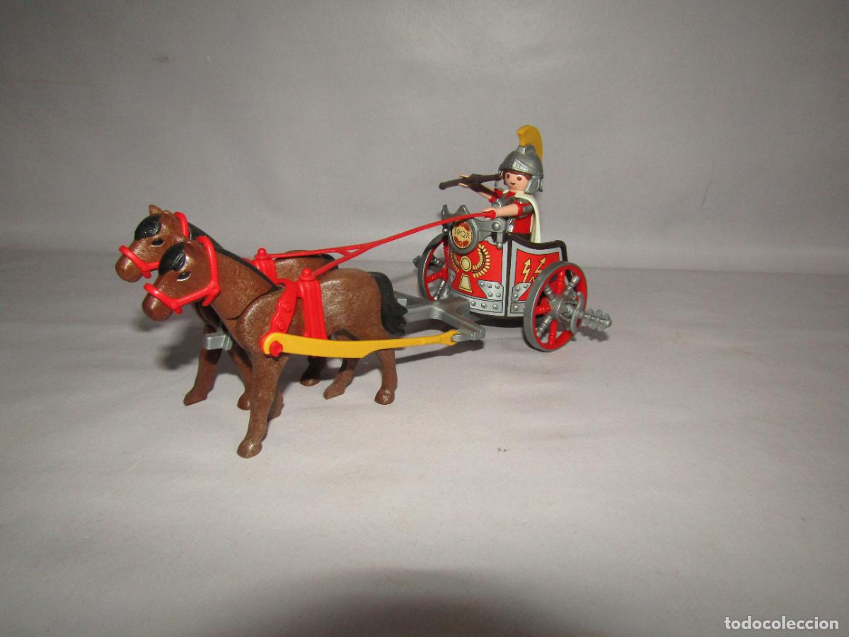 Playmobil: Cuadriga Biga Romana de PLAYMOBIL Nueva y Completa
