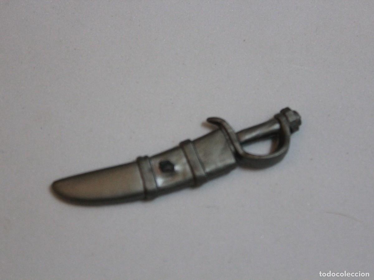 Playmobil: Playmobil accesorio sable plateado pirata de goma