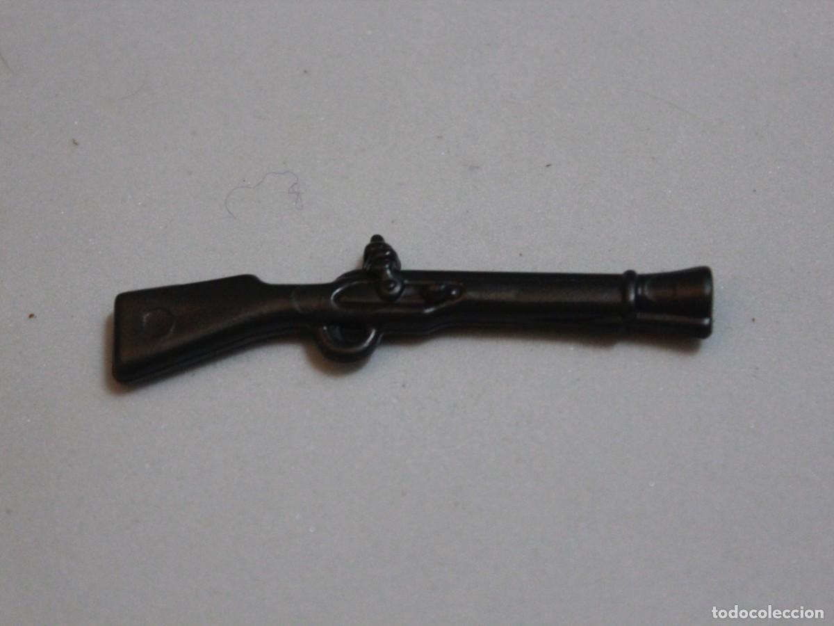 Playmobil: Playmobil accesorio mosquete negro fusil soldado pirata oeste