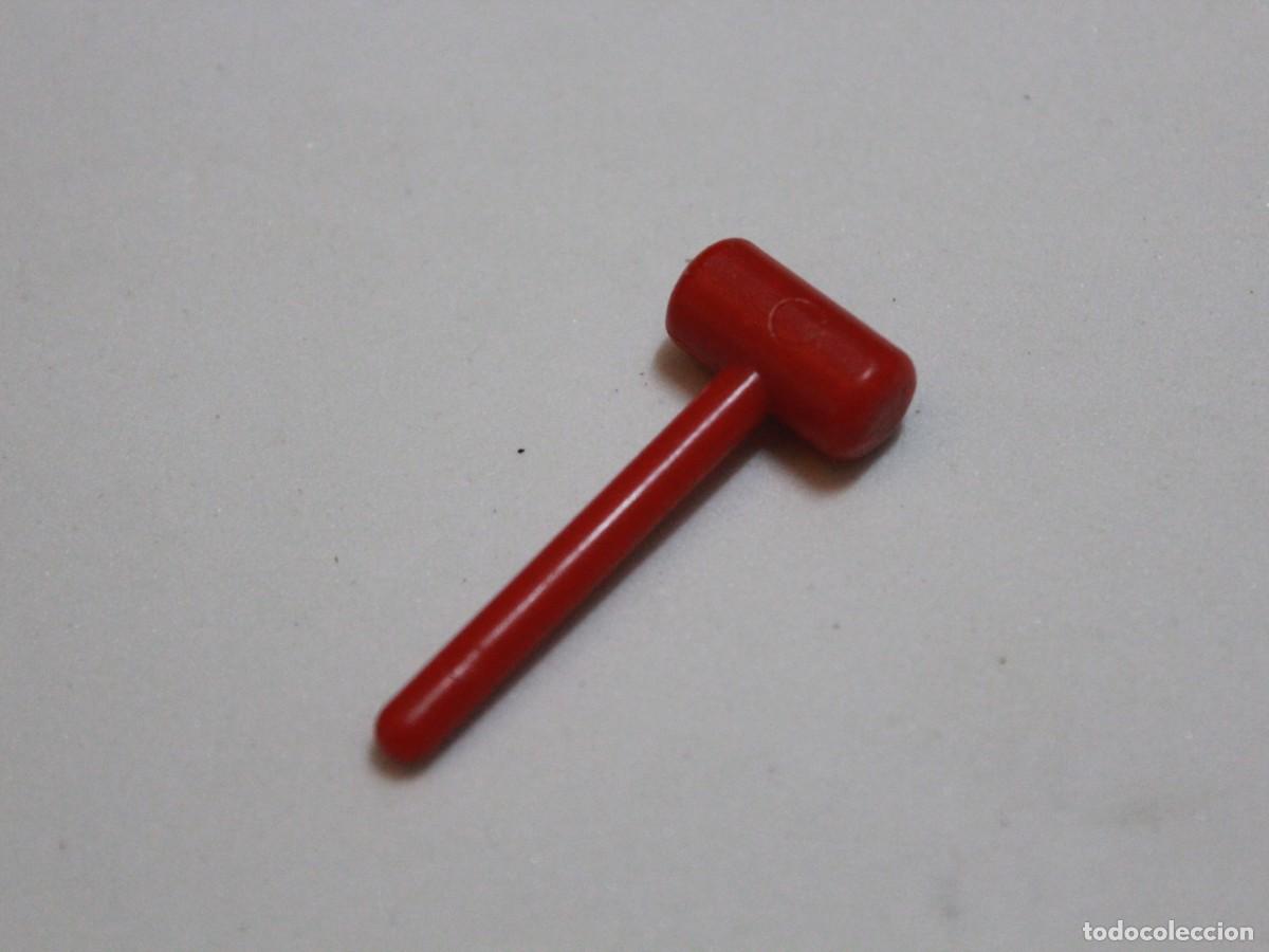 Playmobil: Playmobil accesorio mazo rojo herramienta construcci&oacute;n carpintero