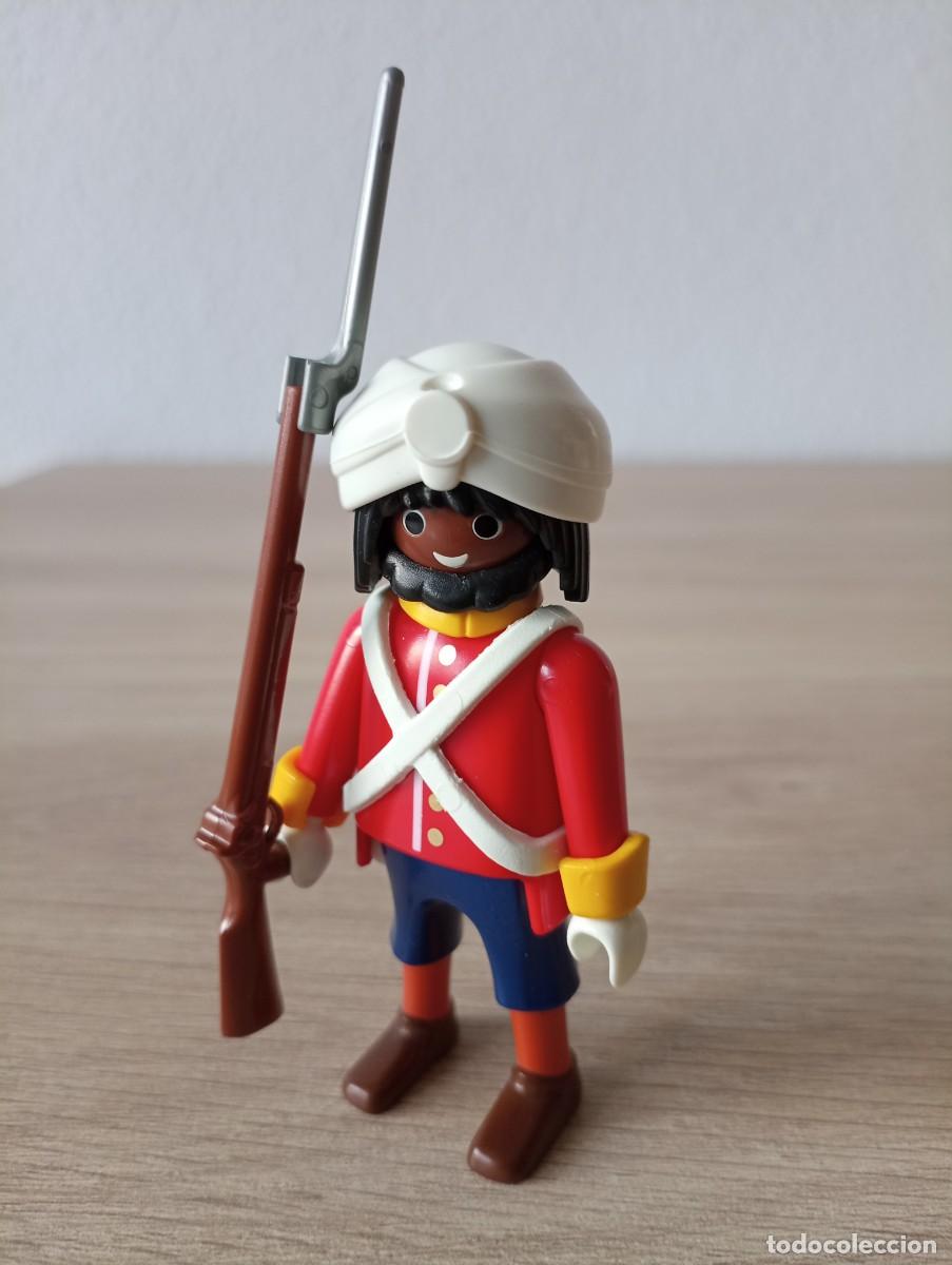 Playmobil: playmobil, lote, soldados, custom. accesorios, piezas, coloniales, ingleses,