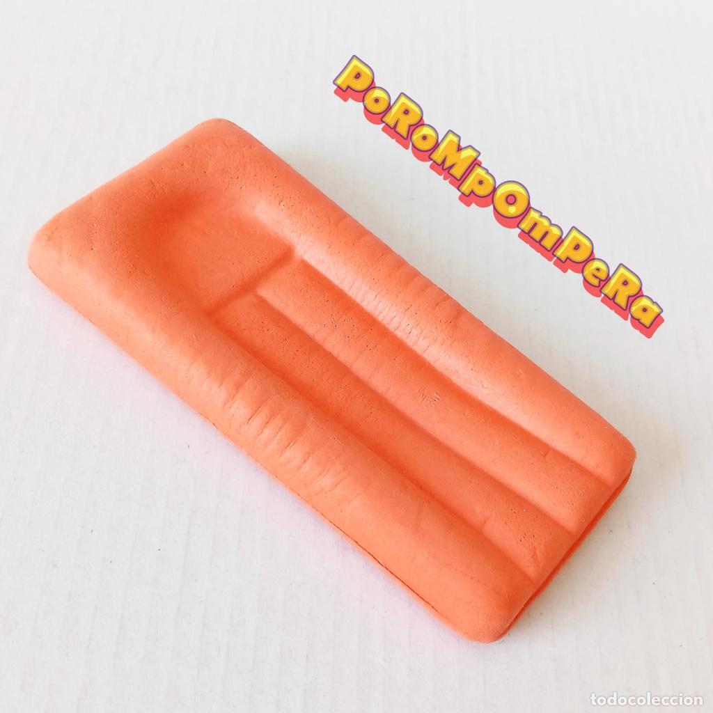 Playmobil: PLAYMOBIL COLCHONETA INFLABLE NARANJA 3205 3645 4681 4941 5769 6153 COLCH&Oacute;N DE PLAYA PISCINA O2