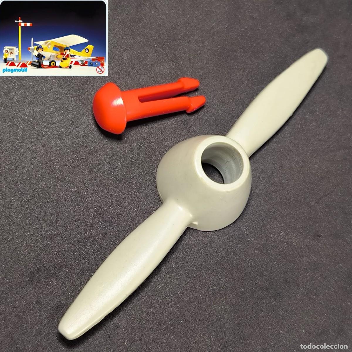 Playmobil: Playmobil helice gris con clip avioneta ☼