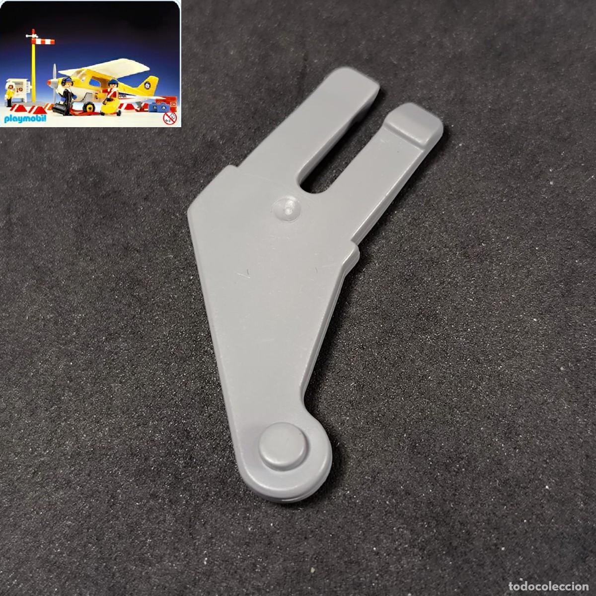Playmobil: Playmobil soporte gris rueda trasera de avioneta ☼