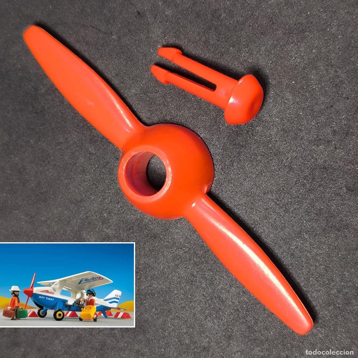Playmobil: Playmobil helice roja con clip avioneta ☼