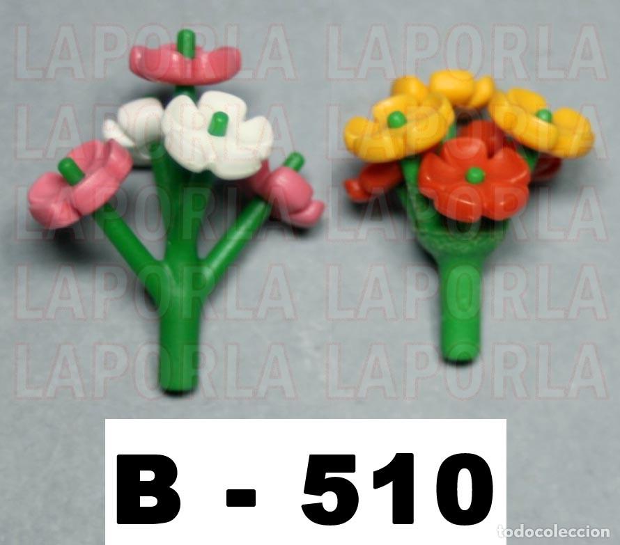 Playmobil: PLAYMOBIL 2 RAMOS DE FLORES - BODA REGALO HOGAR DECORACI&Oacute;N PASEO (B-510)
