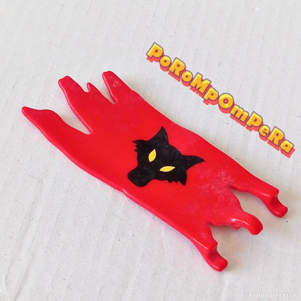Playmobil: PLAYMOBIL BANDERA ROJA CABALLERO MEDIEVAL LOBO 3274 4217 5794 5864 L5