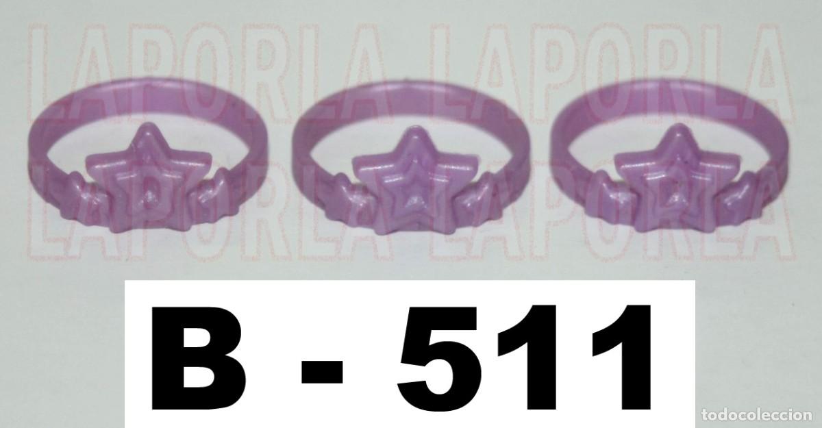 Playmobil: PLAYMOBIL 3 TIARAS MORADAS - CORONA DIADEMA PRINCESA 70247 k5459d (B-511)