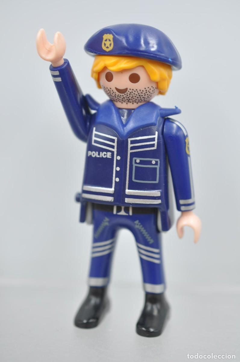 Playmobil: wsk080 Playmobil, figura hombre, policia