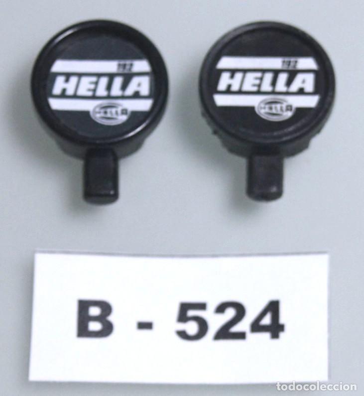 Playmobil: PLAYMOBIL 2 FOCOS JEEP &rdquo;HELLA&rdquo; 3143 3754 3524 REPUESTOS RECAMBIOS COCHE (B-524)
