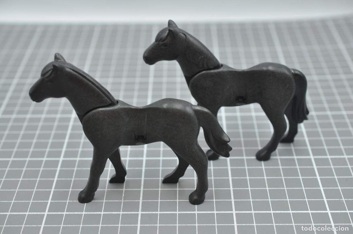 Playmobil: wsk080 Playmobil, 2 caballos