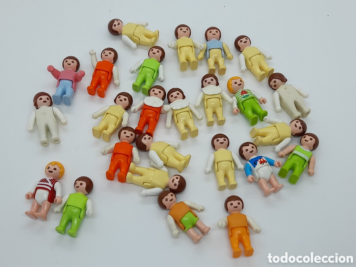 Playmobil: PLAYMOBIL. LOTE DE BEB&Eacute;S.