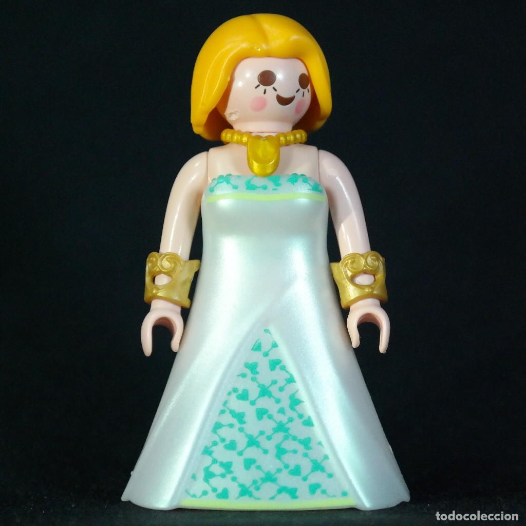 Playmobil: Playmobil mujer con vestido blanco ☼