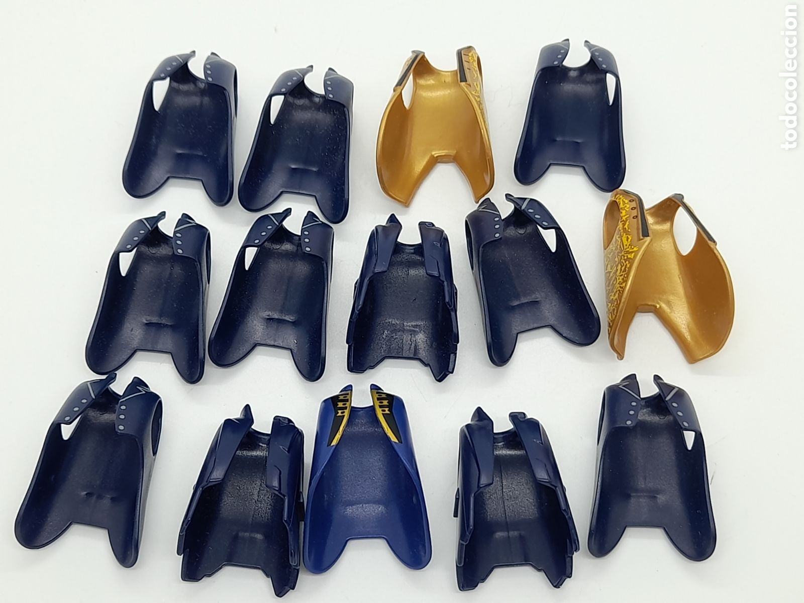 Playmobil: PLAYMOBIL. LOTE DE CHALECOS LARGOS, LEVITAS,