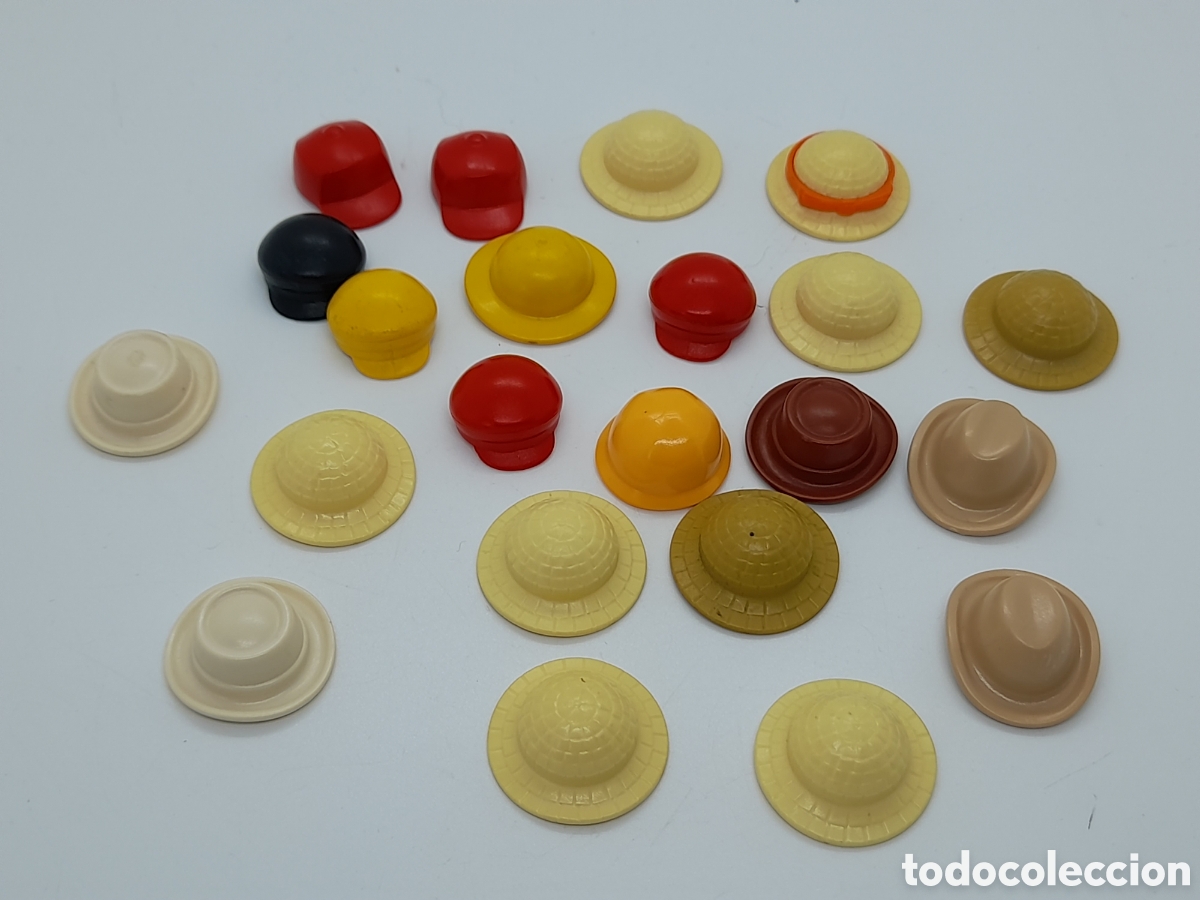 Playmobil: PLAYMOBIL. LOTE DE SOMBREROS PARA NI&Ntilde;OS/NI&Ntilde;AS. VICTORIANOS, WESTERN