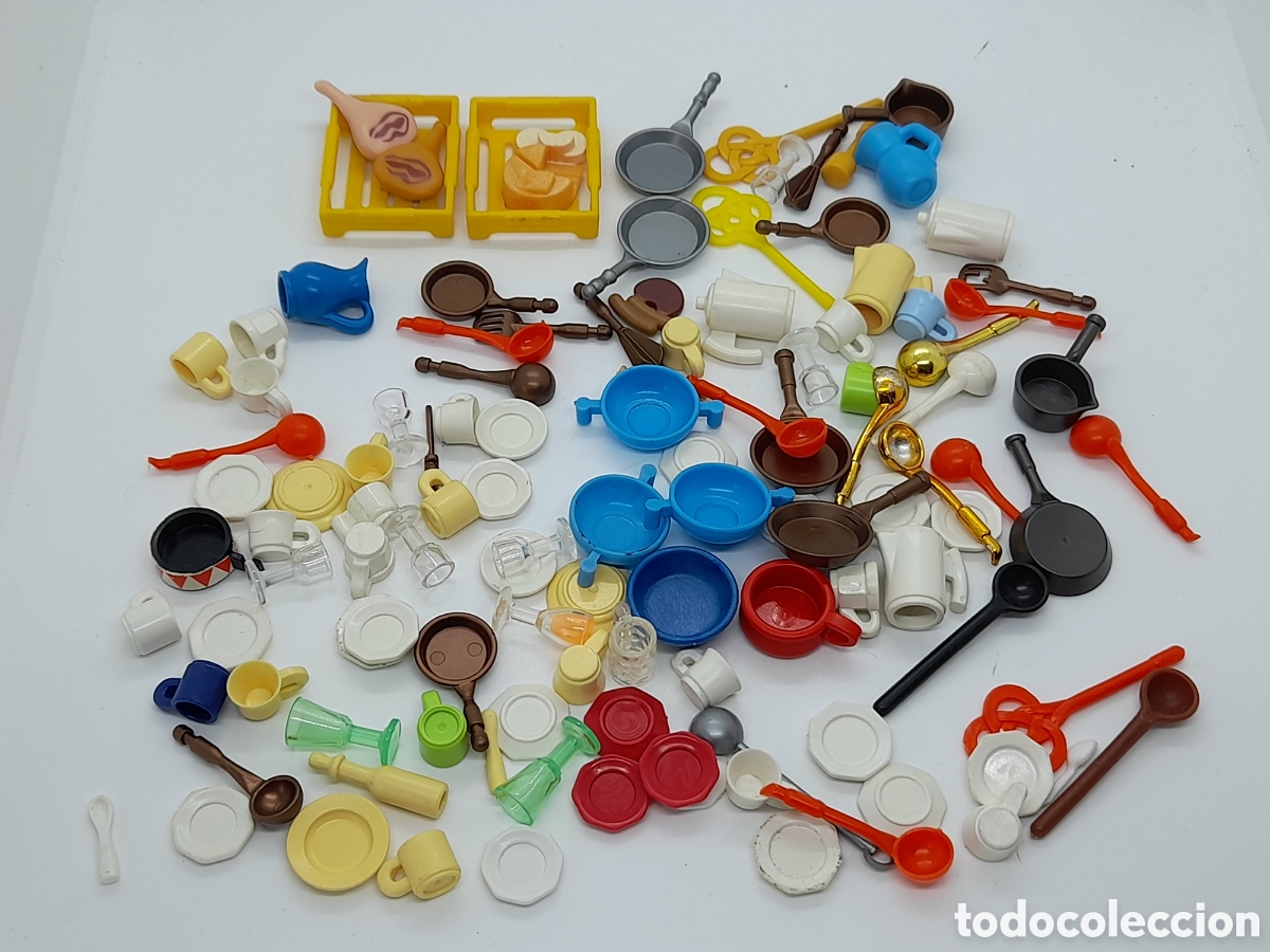 Playmobil: PLAYMOBIL. LOTE DE ARTICULOS DE COCINA, COMIDAS