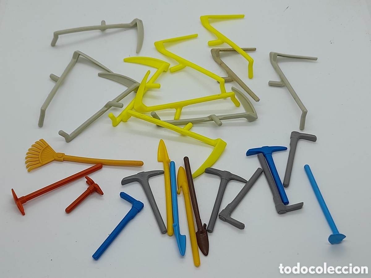 Playmobil: PLAYMOBIL. LOTE DE HERRAMIENTAS PARA CAMPO, ARADOS