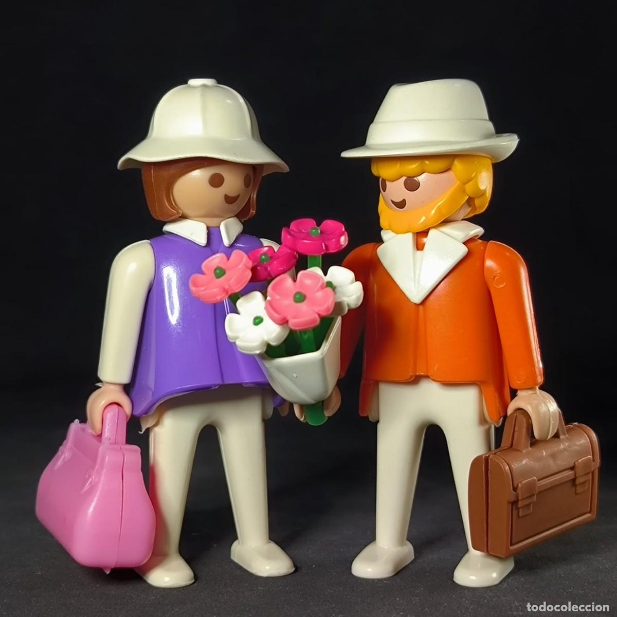 Playmobil: Playmobil pareja con flores ☼