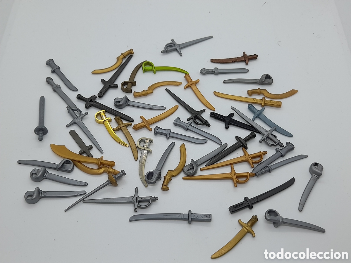 Playmobil: PLAYMOBIL. LOTE DE ESPADAS - Foto 1