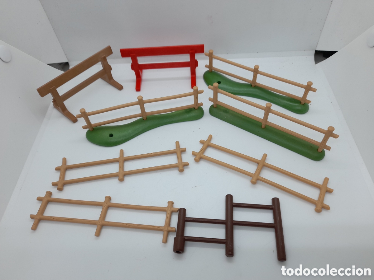 Playmobil: PLAYMOBIL. LOTE DE VALLAS SUELTAS