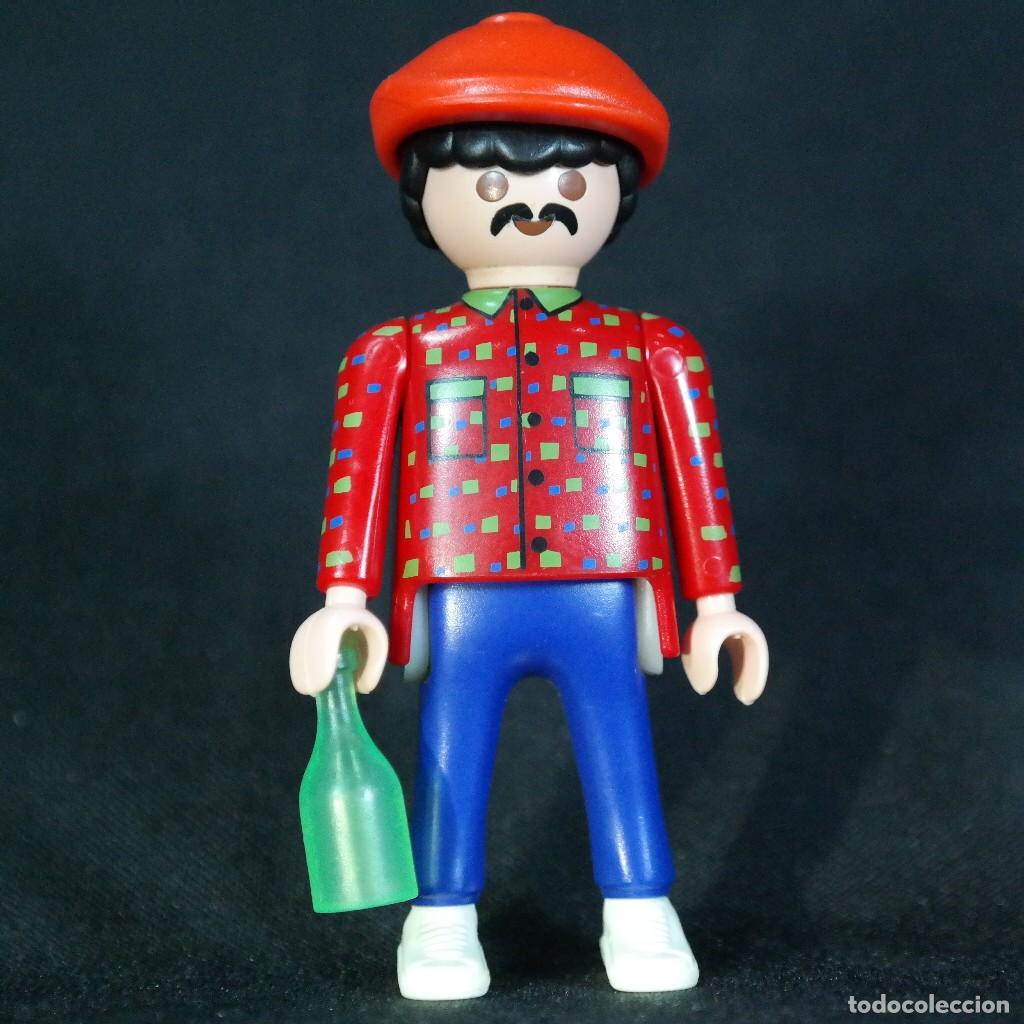 Playmobil: Playmobil hombre con botella ☼