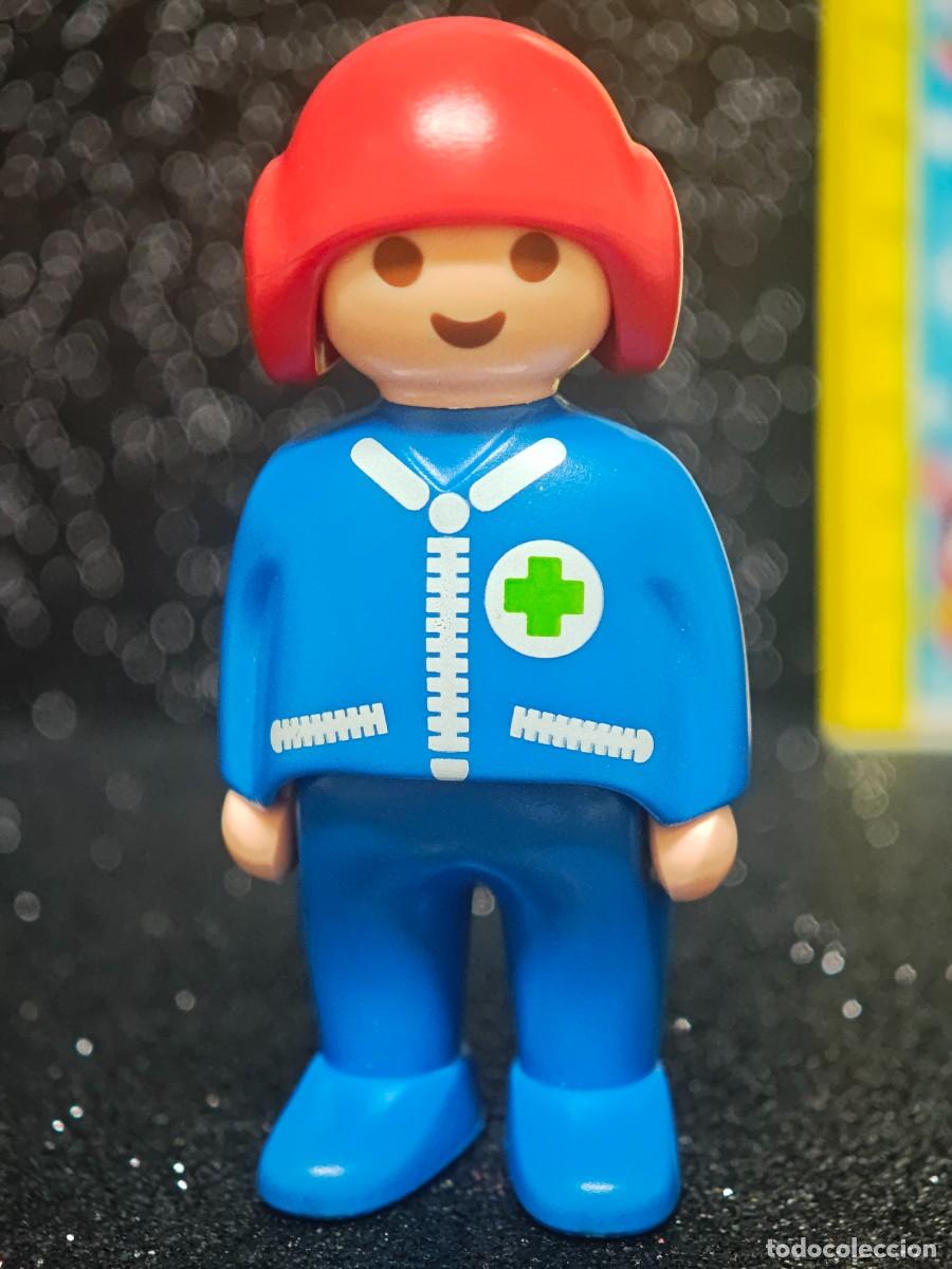Playmobil: MU&Ntilde;ECO PLAYMOBIL COLECCION 123 PIEZAS GRANDES IDEAL MENORES DE 3 A&Ntilde;OS