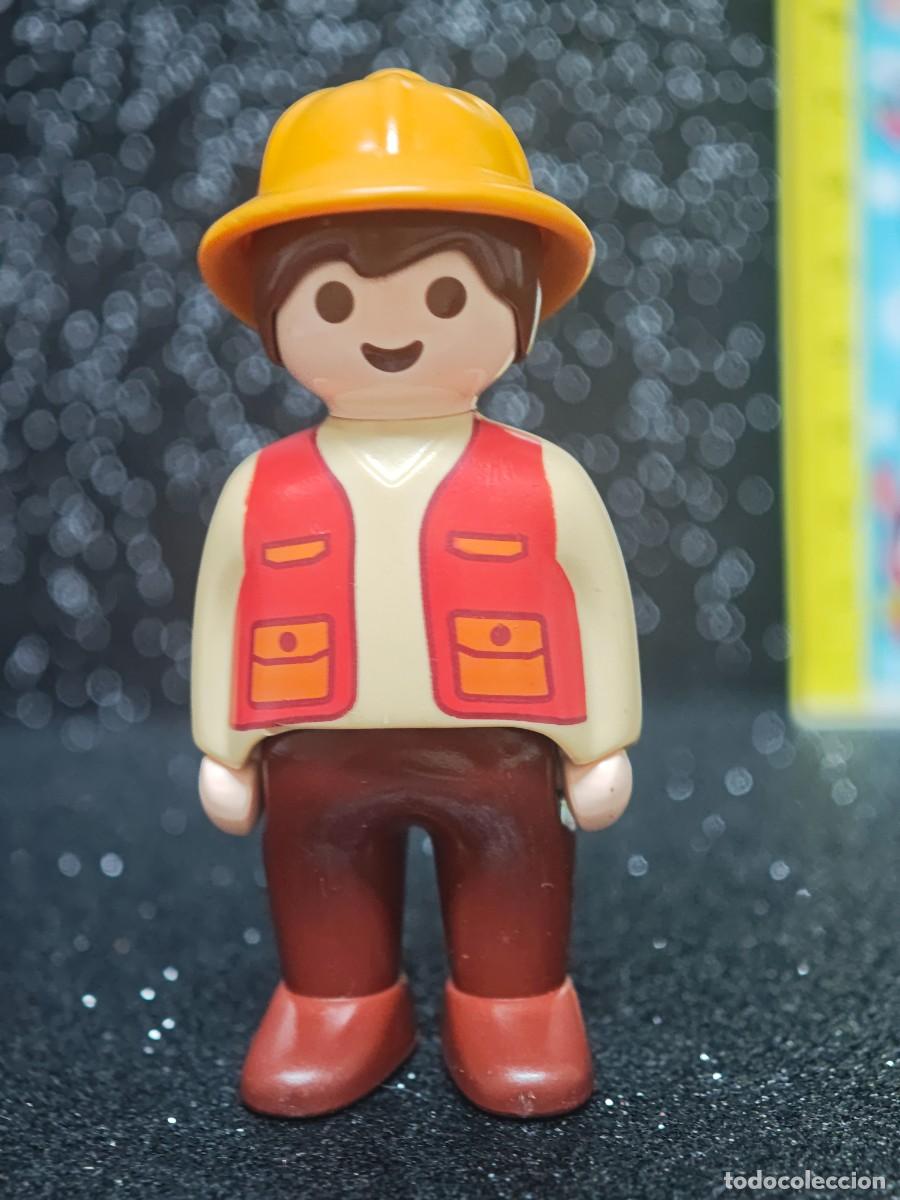 Playmobil: MU&Ntilde;ECO PLAYMOBIL COLECCION 123 PIEZAS GRANDES IDEAL MENORES DE 3 A&Ntilde;OS