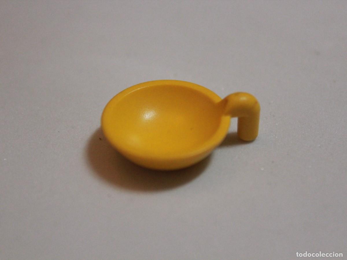 Playmobil: Accesorio playmobil cuenco amarillo cocina comida casa restaurante