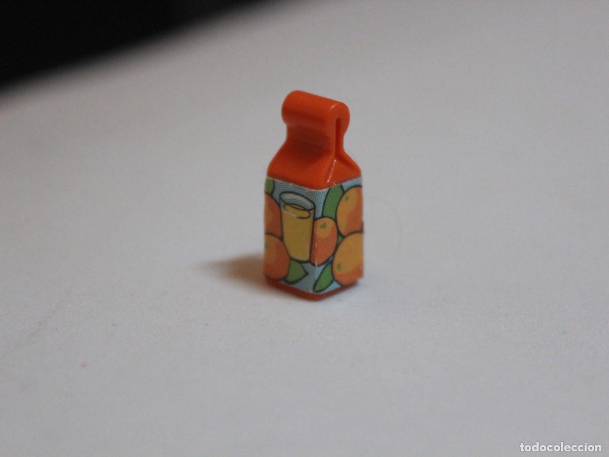 Playmobil: Accesorio playmobil botella de zumo de naranja alimentaci&oacute;n