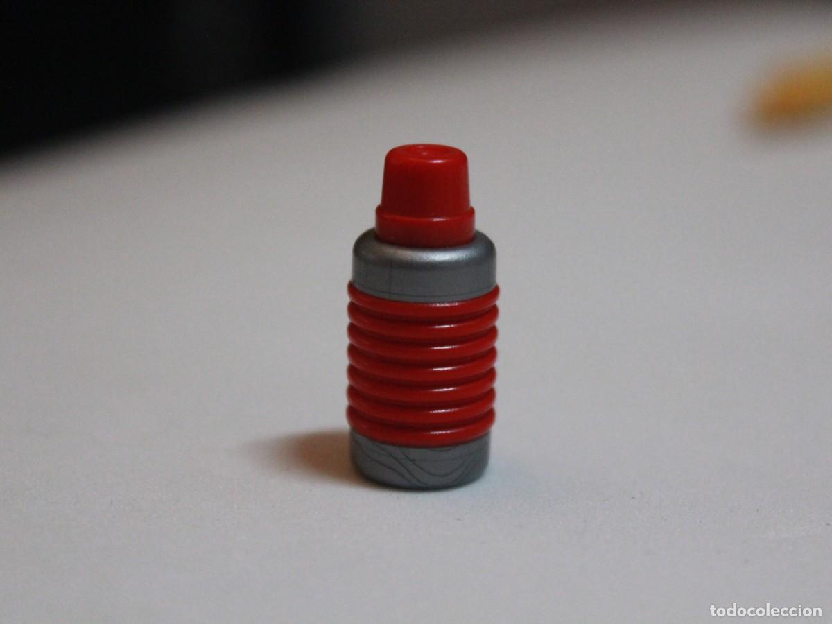 Playmobil: Accesorio playmobil termo cantimplora roja expedici&oacute;n monta&ntilde;a