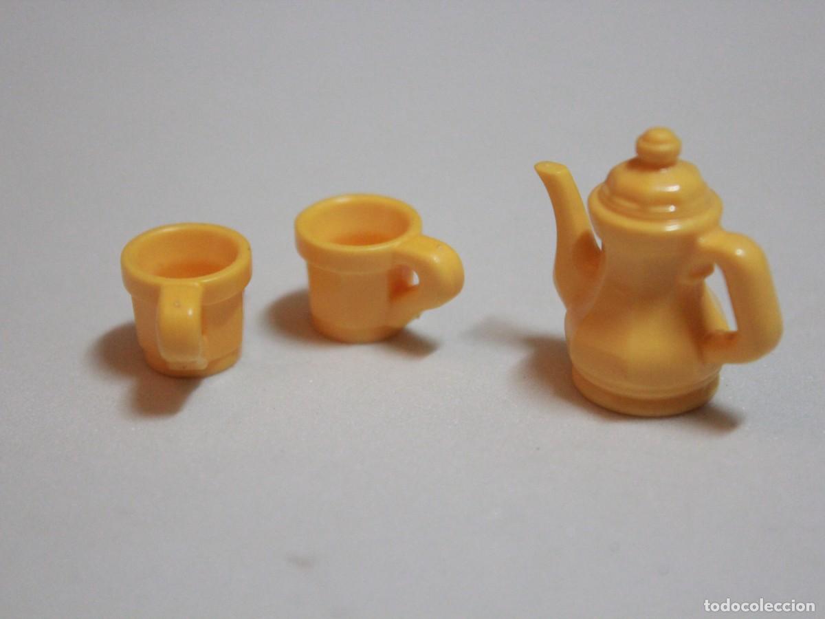 Playmobil: Accesorio playmobil juego de caf&eacute; con cafetera y dos tazas