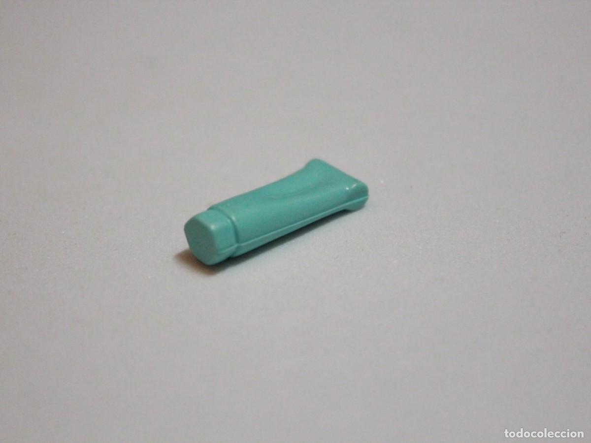 Playmobil: Accesorio playmobil tubo de pasta de dientes verde agua ba&ntilde;o